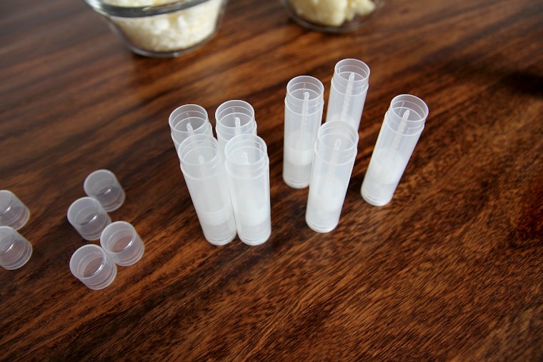 plastic lip balm containers