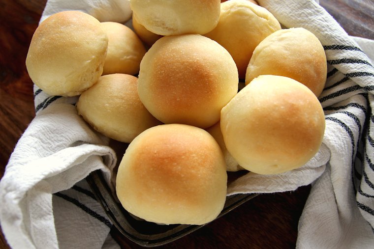 Sweet Potato Sourdough Rolls