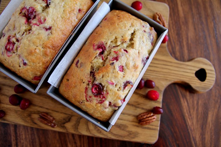 cranberry banana bread