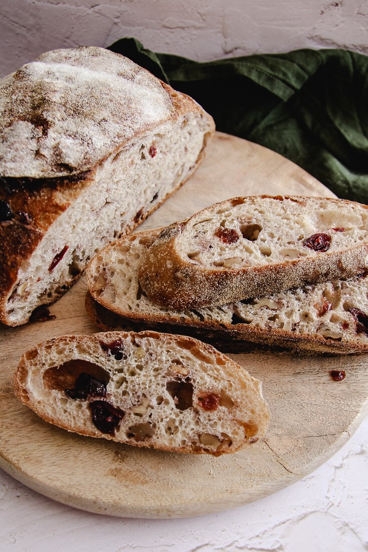 Cranberry Walnut Sourdough Bread Aberle Home