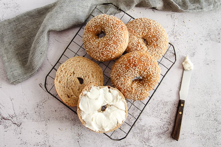 sourdough bagels recipe