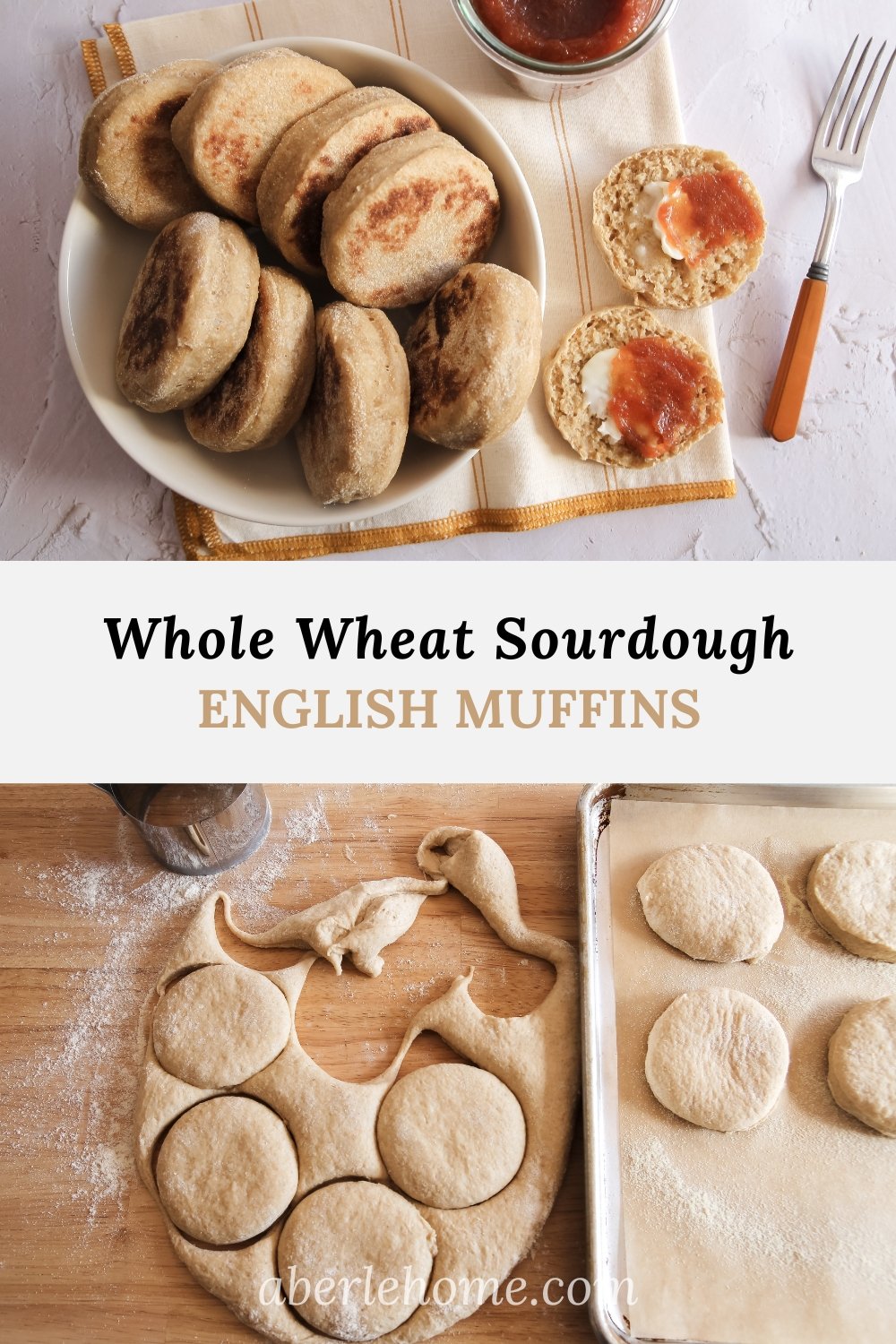 Whole Wheat Sourdough English Muffins Aberle Home