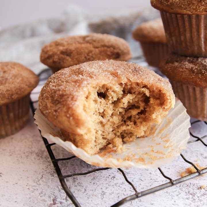 sourdough einkorn donut muffins recipe