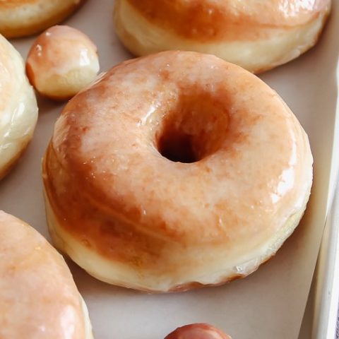sourdough raised donuts