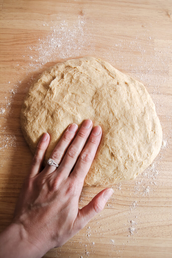 degassing dough