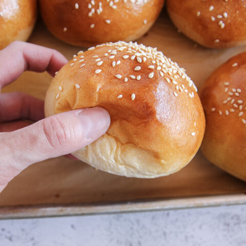 the best sourdough hamburger buns