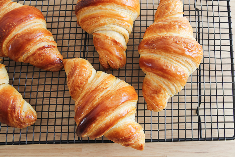 sourdough croissants