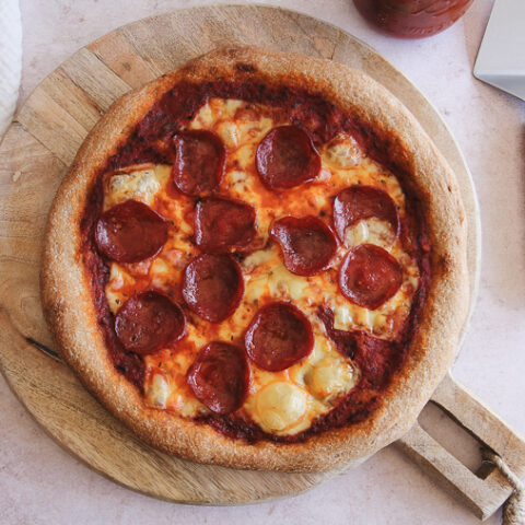 whole wheat sourdough pizza crust