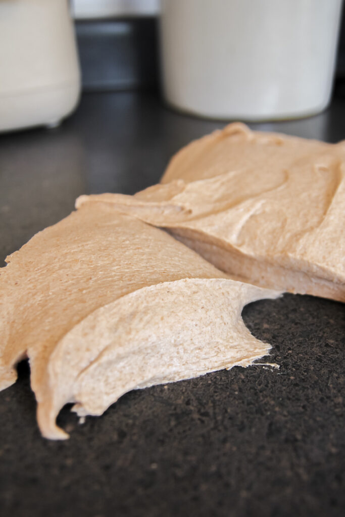 "shelf" of gluten development while dough is divided for shaping